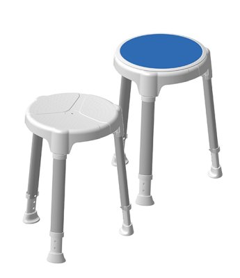 Dietz TAYO Duschhocker rund weiß