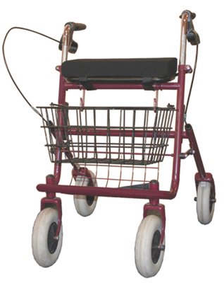 Rollatorkissen mit Rutschstopp