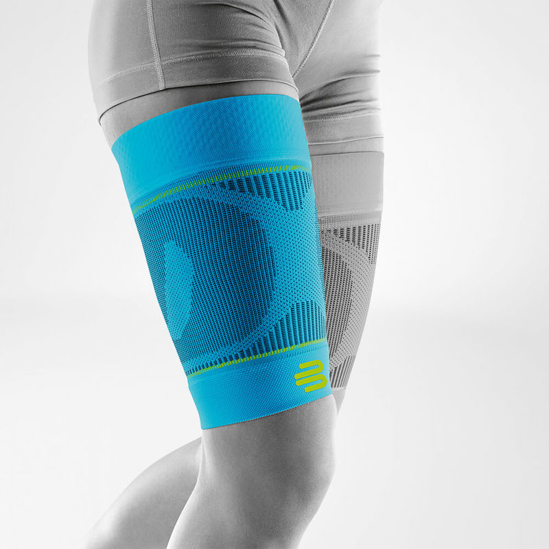 Sports compression sleeves upper leg Oberschenkelbandage