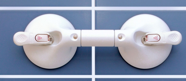 Haltegriff Mobeli, 2-Handgriff (Festmaß) mit Sicherheitsanzeige