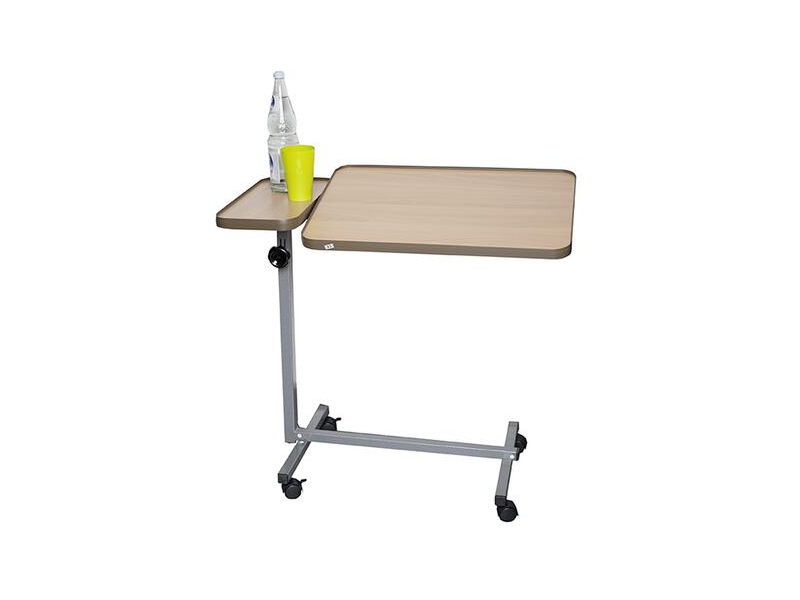 Bett-Tisch mit geteilter Platte