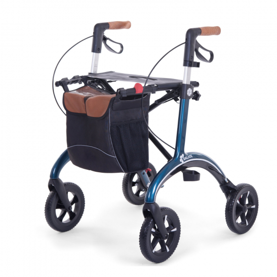 SALJOL Carbonrollator Midnight Blue, 62 cm