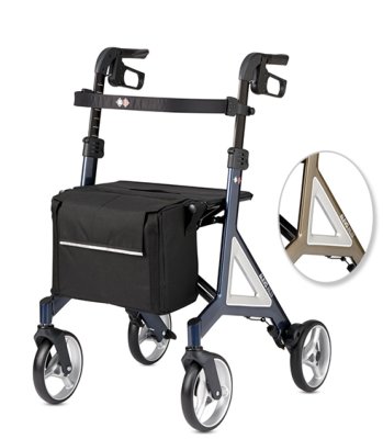 Rollator ALEVO Alu mit Rückengurt